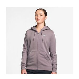 Nike Women's Zip Hoodie in Dusty Mauve